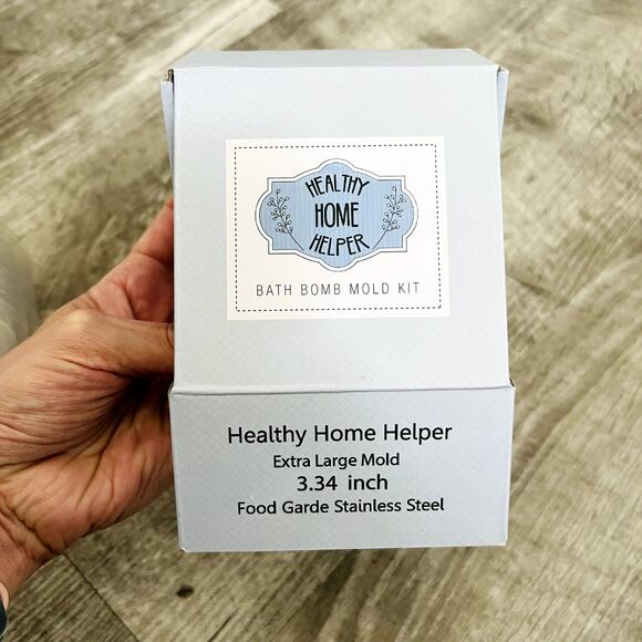 Complete Kit for Bath Bomb DIY Making with Heat Gun, Molds, Mica Powder, Bags - Picture 6 of 10